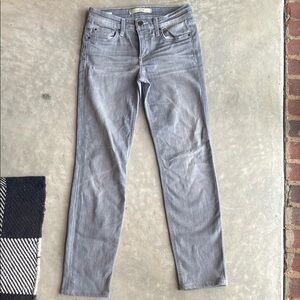 Joe's Jeans Gray Skinny Jeans Soft Denim